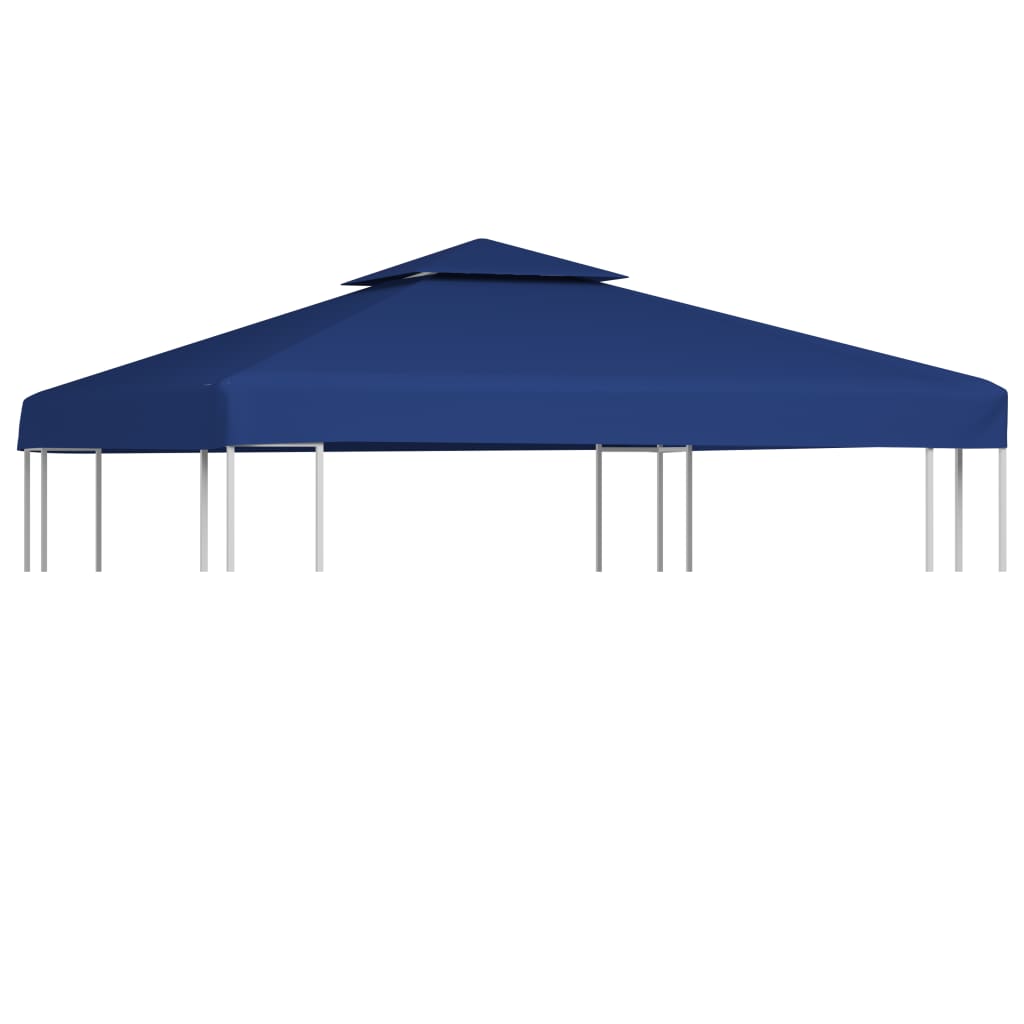 Pavillon-Ersatzdach 310 G/M² Dunkel 3X3 M