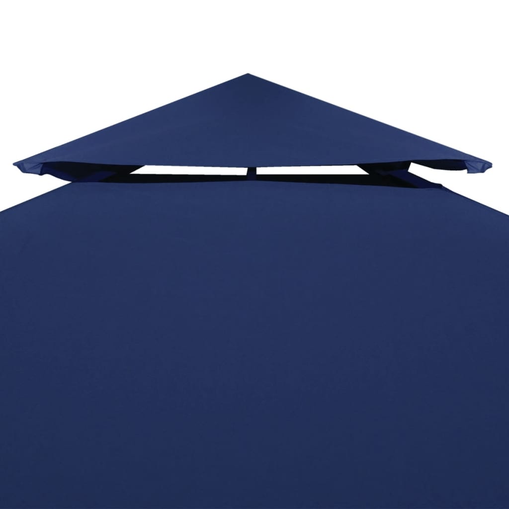 Pavillon-Ersatzdach 310 G/M² Dunkel 3X3 M