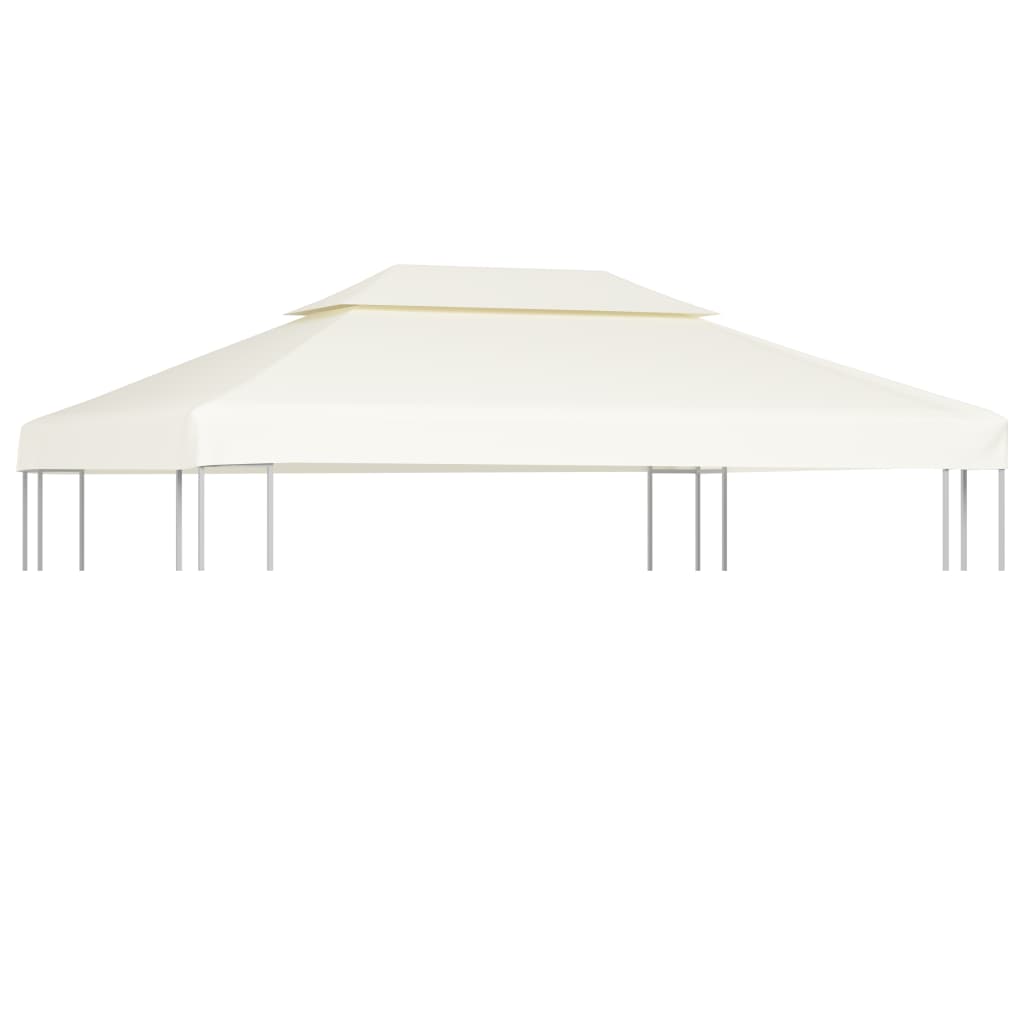 Pavillon-Ersatzdach 310 G/M² Weiß 3X4 M