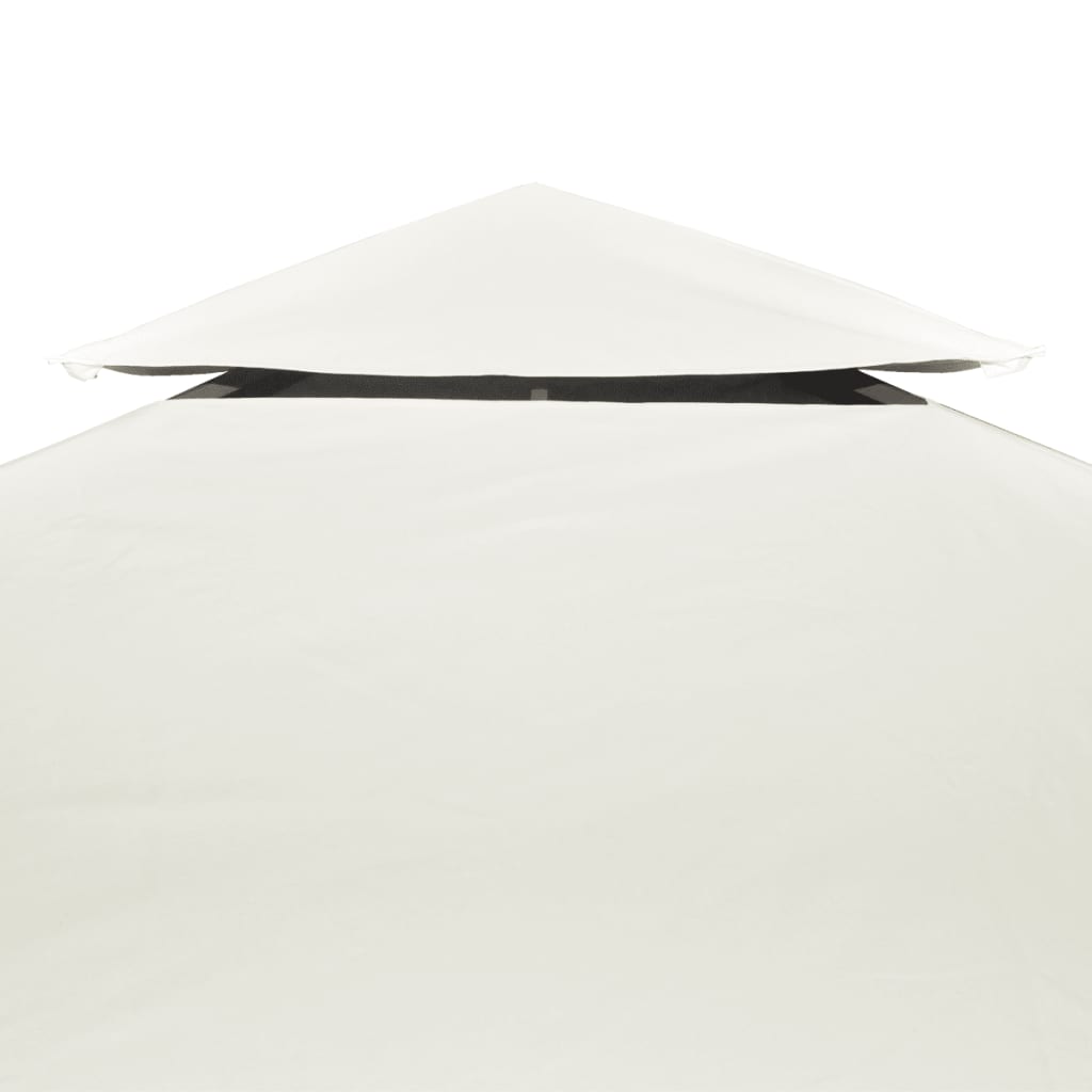 Pavillon-Ersatzdach 310 G/M² Weiß 3X4 M