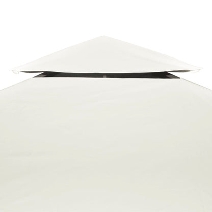 Pavillon-Ersatzdach 310 G/M² Weiß 3X4 M