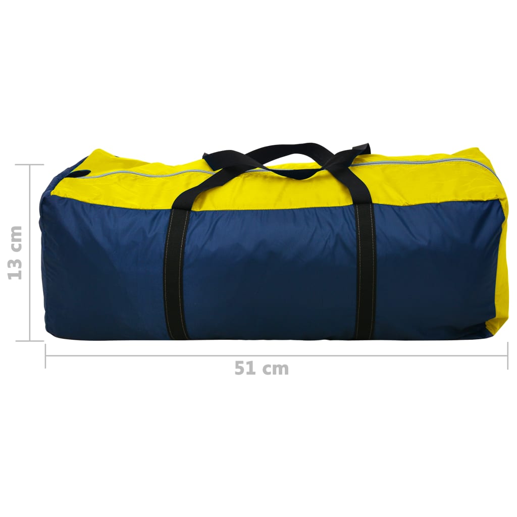 Campingzelt 4 Personen Marineblau/