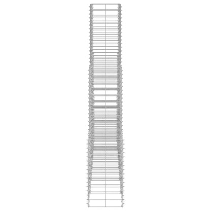 Gabionen-Set 6-Tlg. Verzinkter Draht