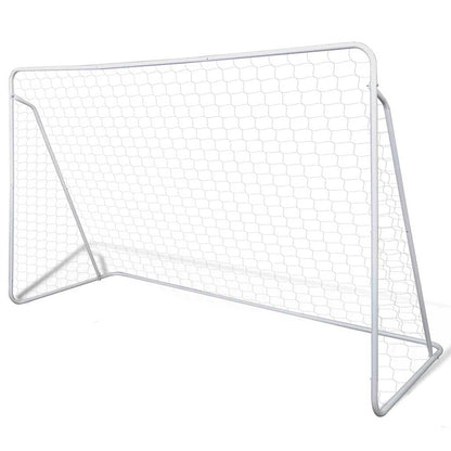 Fußballtor 240X90X150 Cm Stahl Hochwertig
