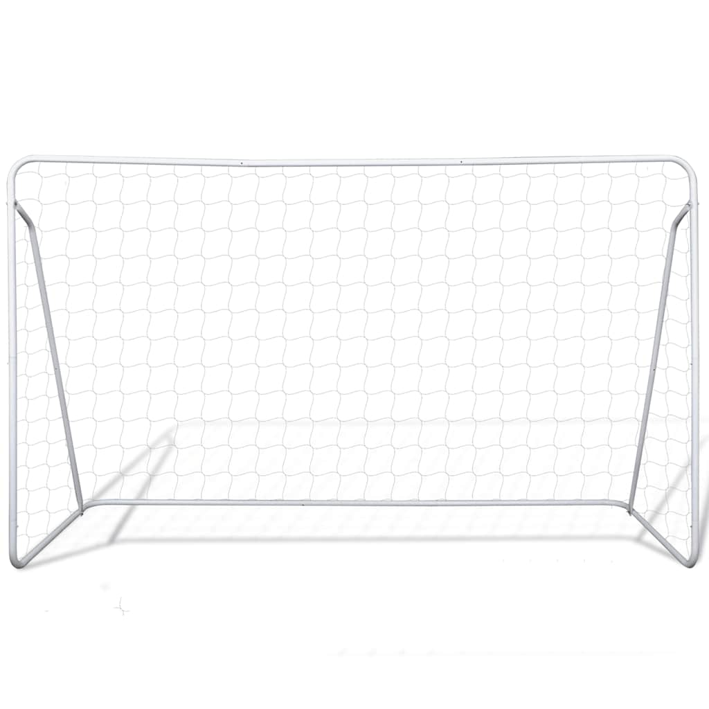 Fußballtor 240X90X150 Cm Stahl Hochwertig