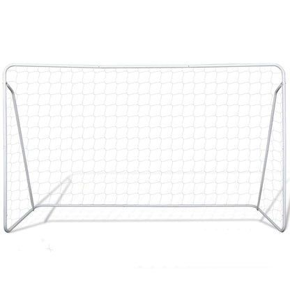 Fußballtor 240X90X150 Cm Stahl Hochwertig