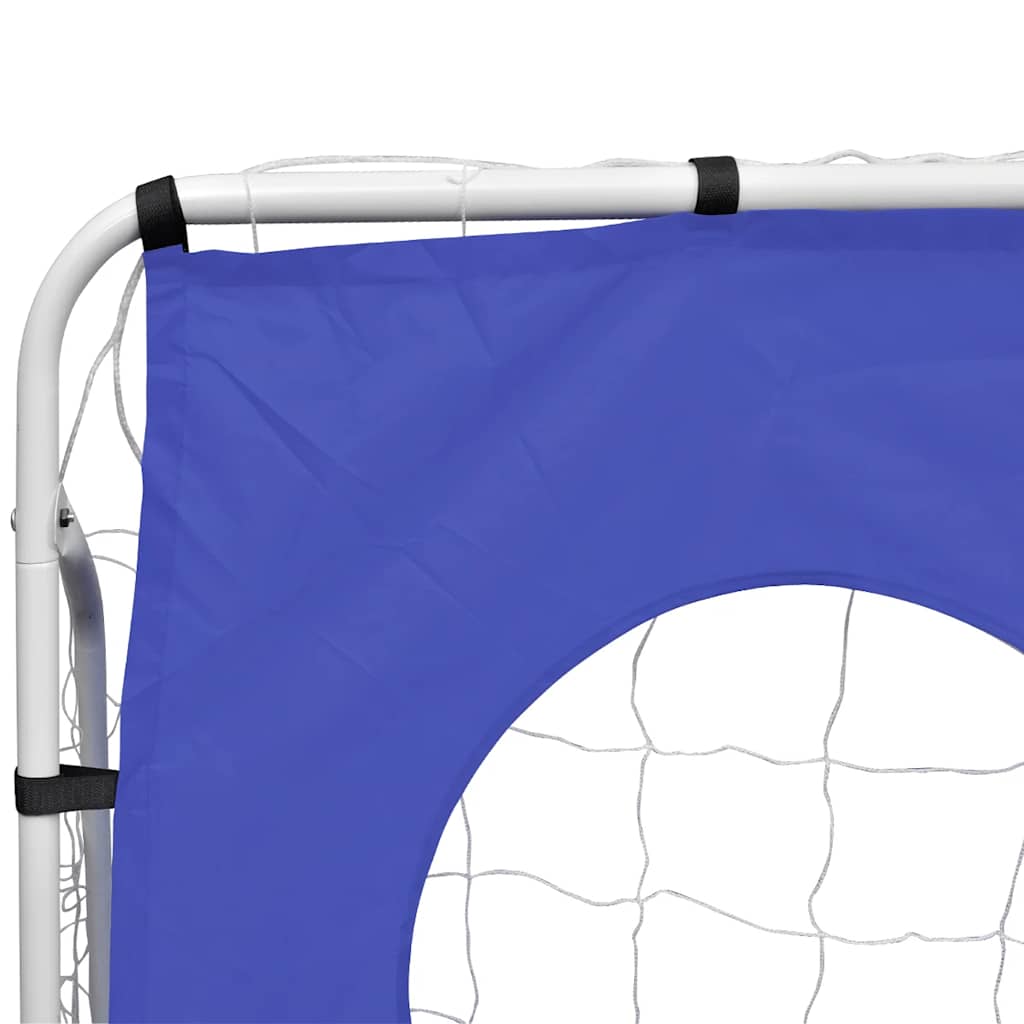 Fußballtor Mit Torwand 240X92X150 Cm Stahl Hochwertig