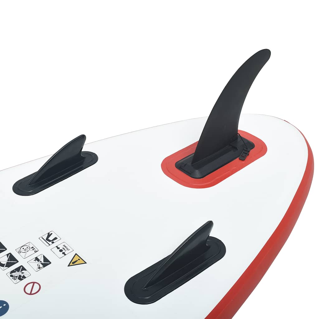 Stand Up Paddle Board Sup Aufblasbar Und Weiß