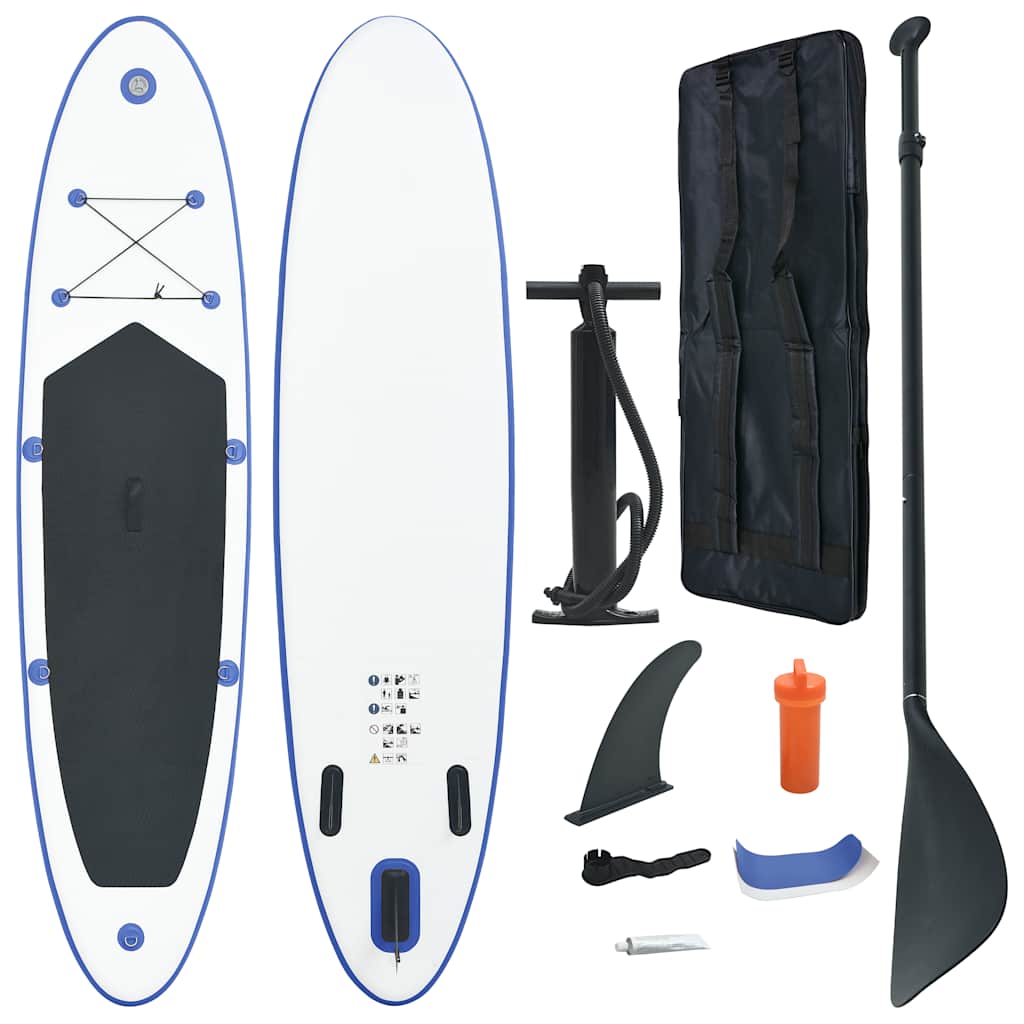 Sup-Board Aufblasbar Und Weiß