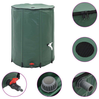 Wasserspeicher Regentonne Wassertank 250L Klappbar