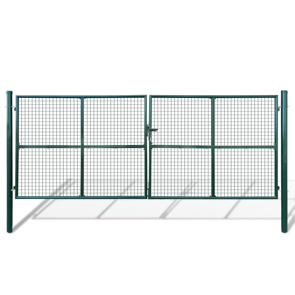 Gartentor Verzinkter Stahl 400 X 100 Cm