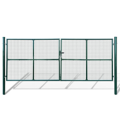 Gartentor Verzinkter Stahl 400 X 100 Cm
