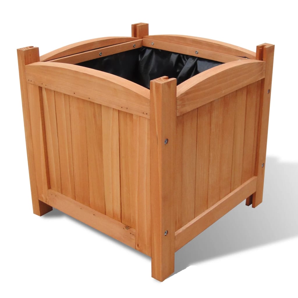 Holz-Hochbeet 30X30X30 Cm 2 Stk.