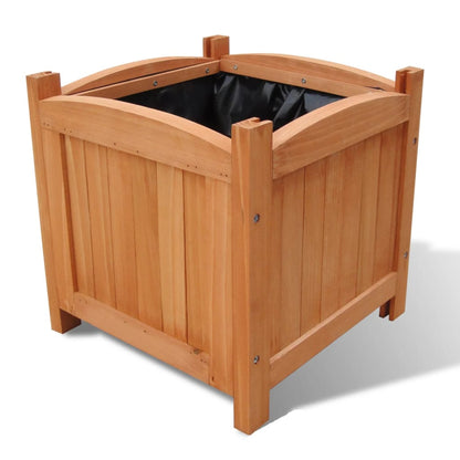 Holz-Hochbeet 30X30X30 Cm 2 Stk.