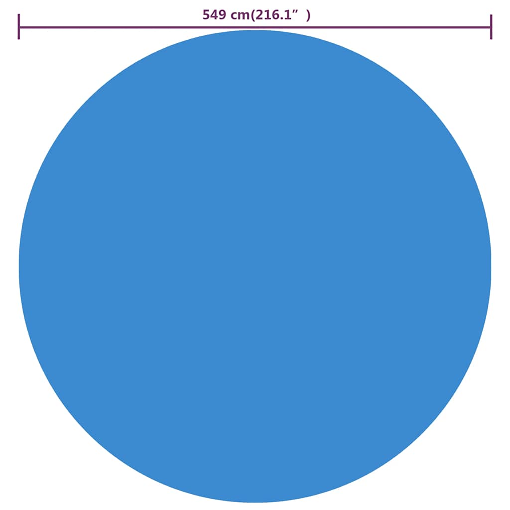 Runde Pool-Abdeckung Pe 549 Cm