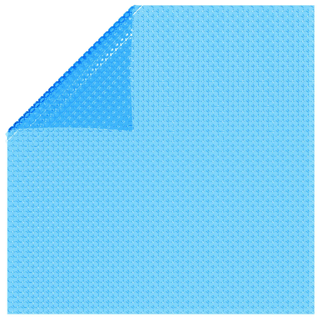 Rechteckige Pool-Abdeckung 260 X 160 Cm Pe Blau