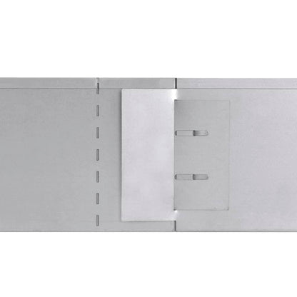 Flexible Rasenkante 5-Er Set Verzinkter Stahl