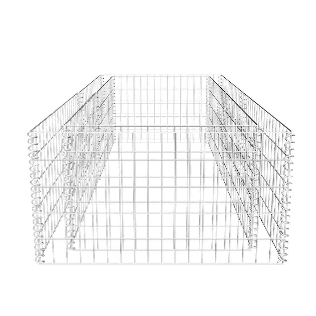 Pflanzkübel Steinkorb 180×90×50 Cm