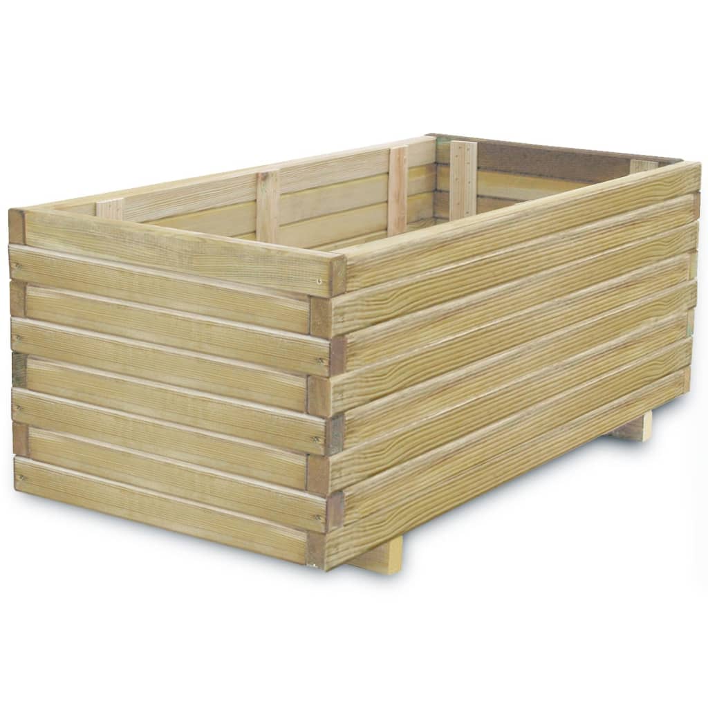 Hochbeet 50X50X40 Cm Holz Quadratisch