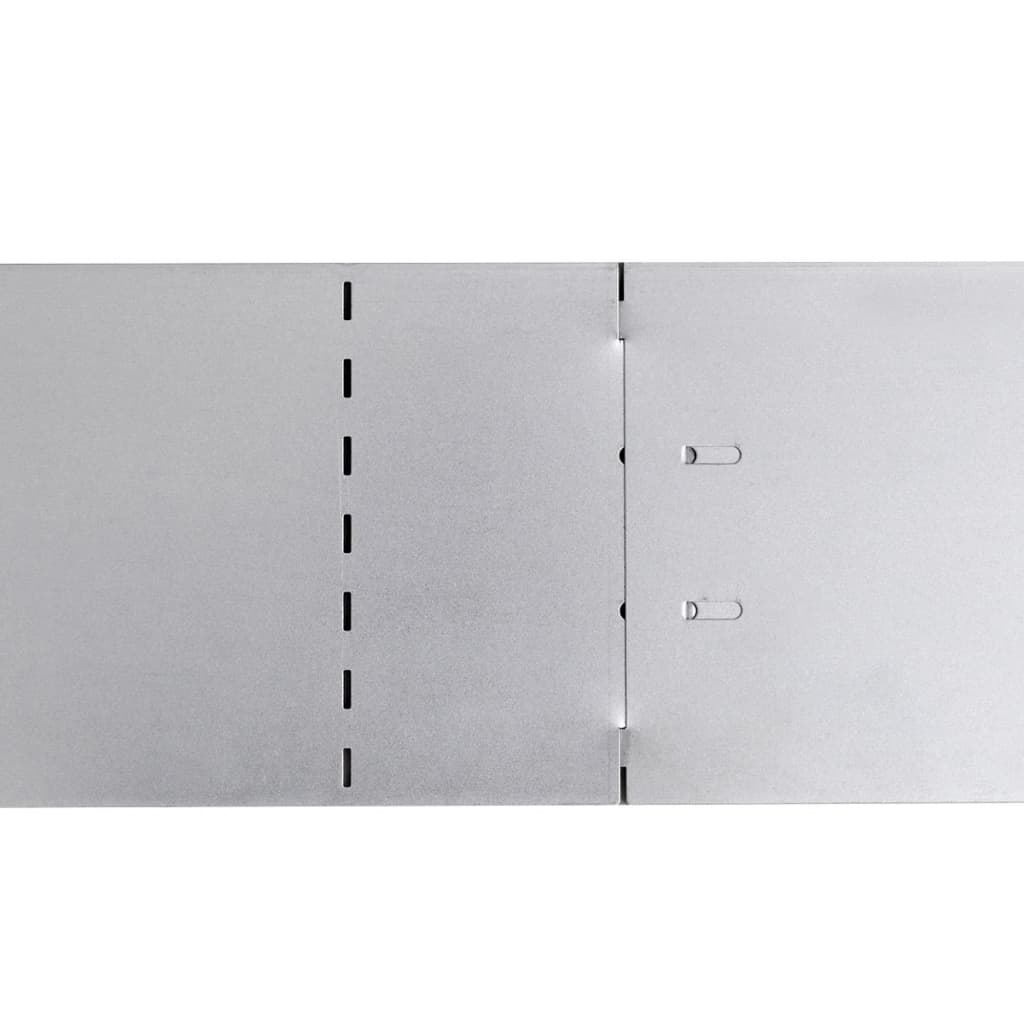 Flexible Rasenkante 10-Er Set Verzinkter Stahl