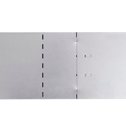 Flexible Rasenkante 10-Er Set Verzinkter Stahl