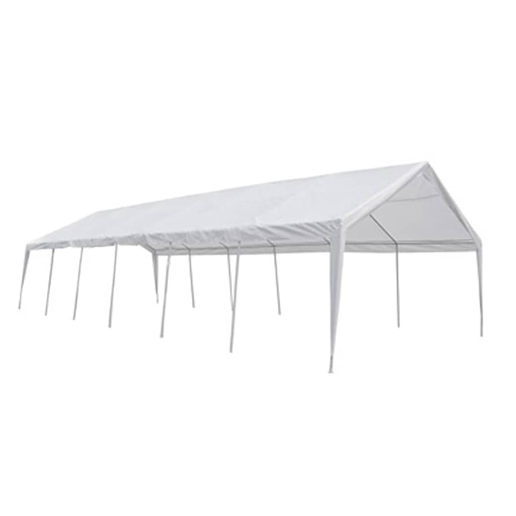 Weißes Partyzelt 12 X 6 M