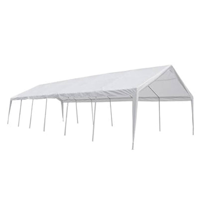 Weißes Partyzelt 12 X 6 M
