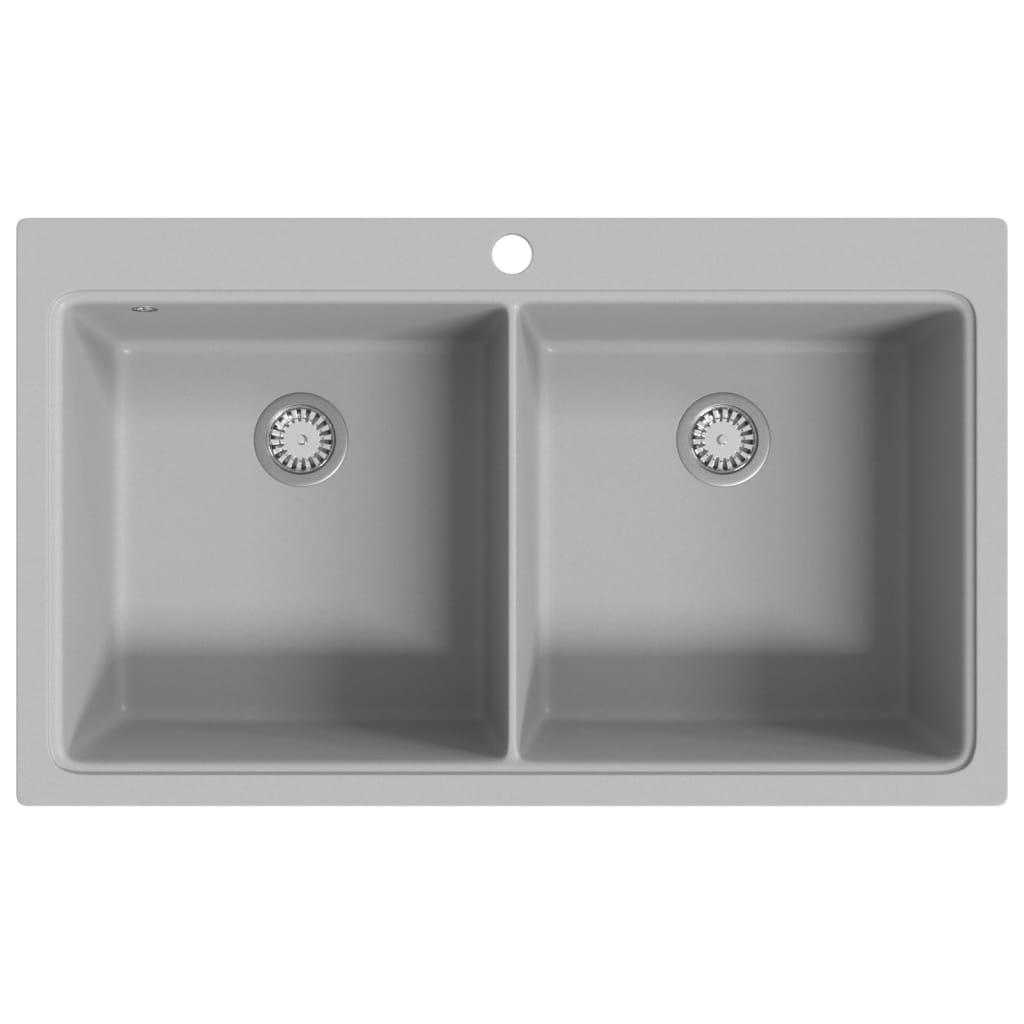 Granitspüle Doppelbecken