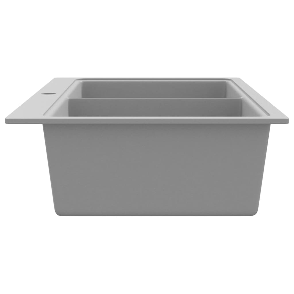 Granitspüle Doppelbecken