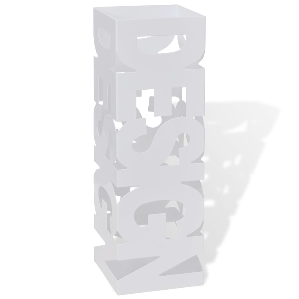 Schirmhalter Schirmständer Gehstöcke Stahl Quadratisch 48,5 Cm