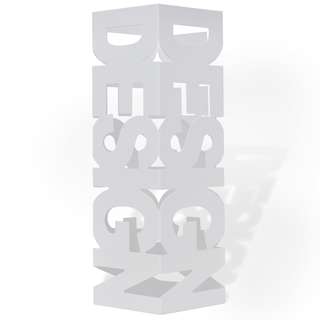 Schirmhalter Schirmständer Gehstöcke Stahl Quadratisch 48,5 Cm