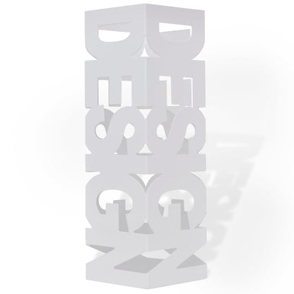 Schirmhalter Schirmständer Gehstöcke Stahl Quadratisch 48,5 Cm