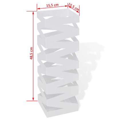 Schirmhalter Schirmständer Gehstock Stahl Quadratisch 48,5 Cm