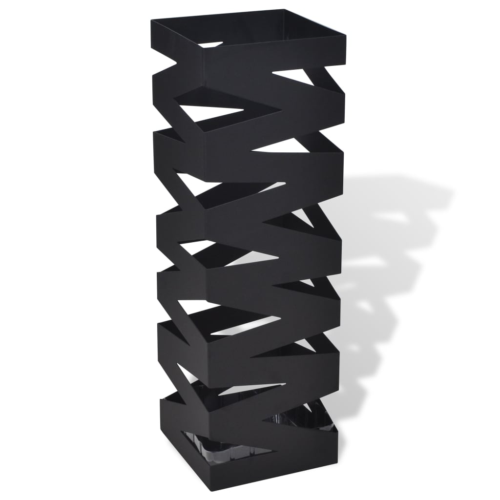 Schirmständer Schirmhalter Gehstock Stahl Quadratisch 48,5 Cm