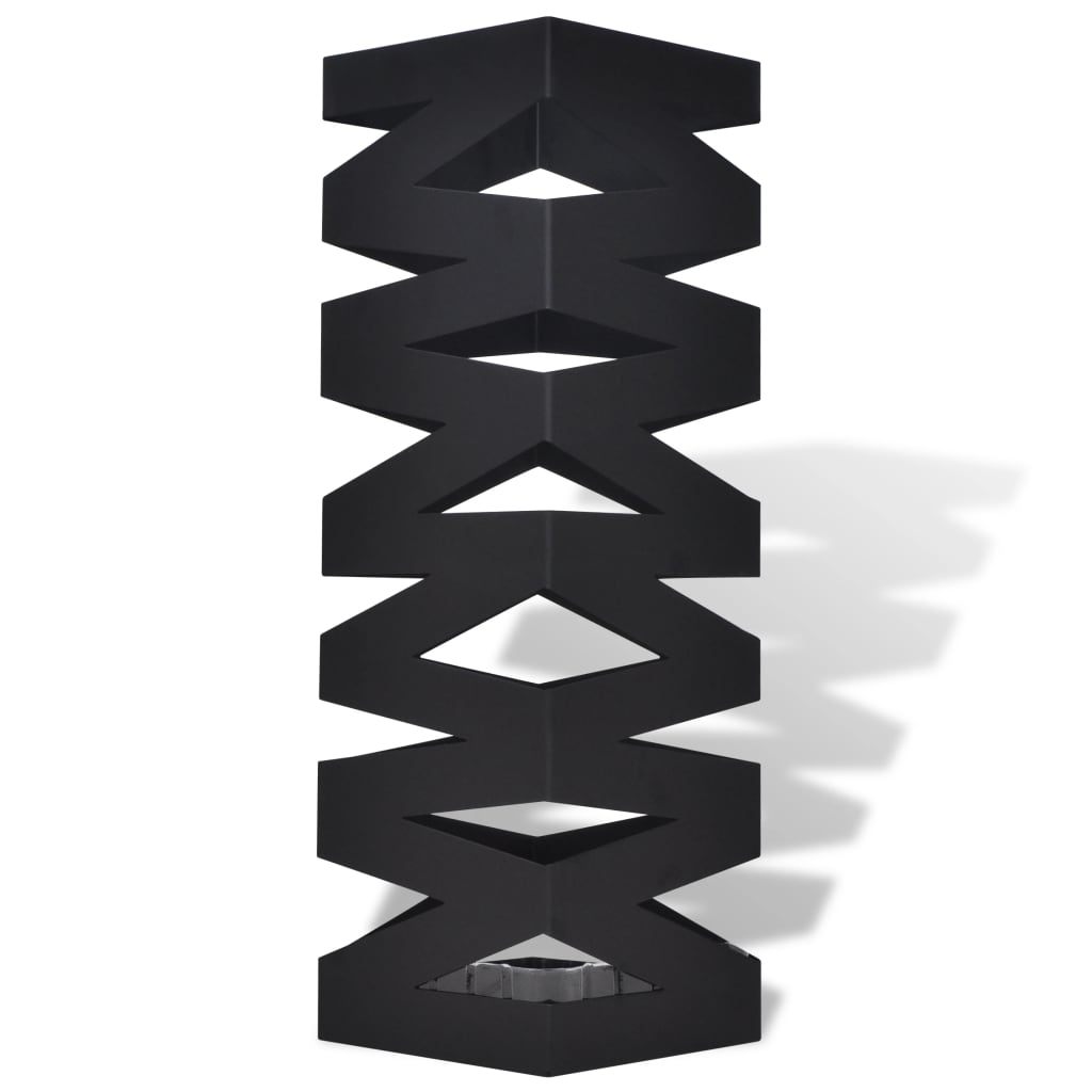 Schirmständer Schirmhalter Gehstock Stahl Quadratisch 48,5 Cm