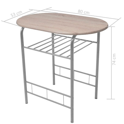 Frühstückstisch Bar-Set Mdf