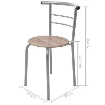 Frühstückstisch Bar-Set Mdf