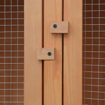 Kleintier-/Kaninchenstall 6 Boxen Holz