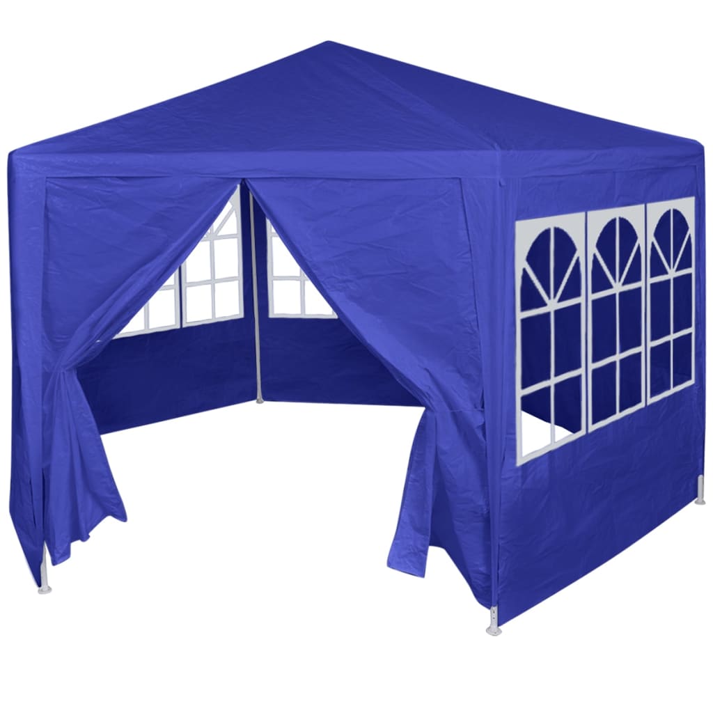Festzelt Mit 6 Seitenwänden 2X2 M