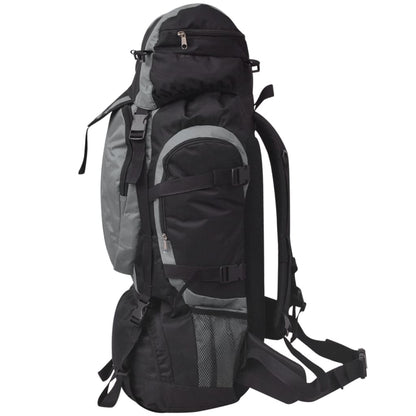 Wanderrucksack Xxl 75 L Schwarz Und