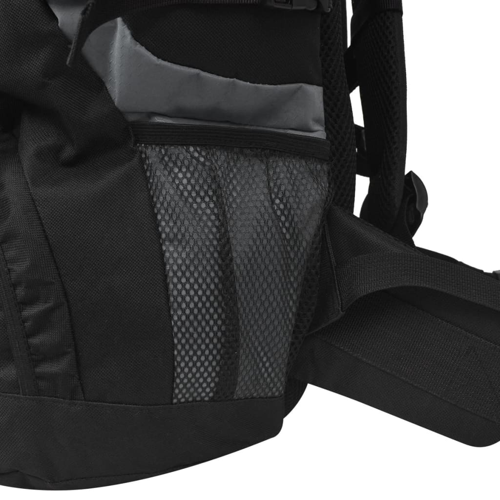 Wanderrucksack Xxl 75 L Schwarz Und