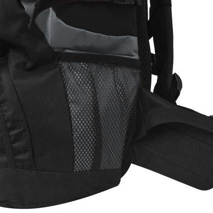 Wanderrucksack Xxl 75 L Schwarz Und