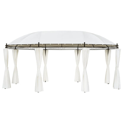 Gartenpavillon Creme 530X350X265 Cm