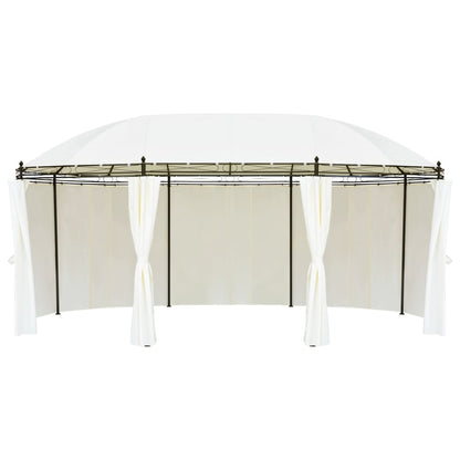 Gartenpavillon Creme 530X350X265 Cm