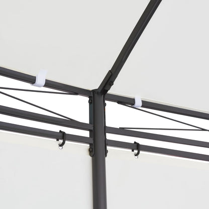 Gartenpavillon Creme 530X350X265 Cm
