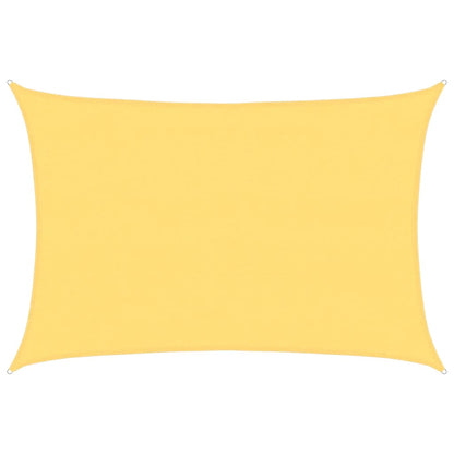 Sonnensegel Hdpe Rechteckig 4X6 M Beige