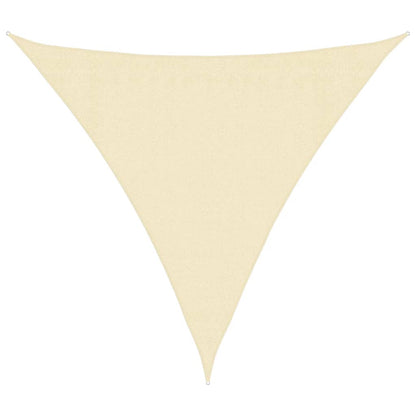 Sonnensegel Hdpe Dreieckig 3,6X3,6X3,6 M Creme