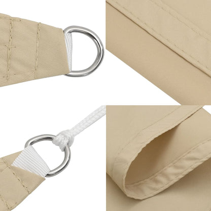 Sonnensegel Oxford-Gewebe Rechteckig 2X4 M Beige