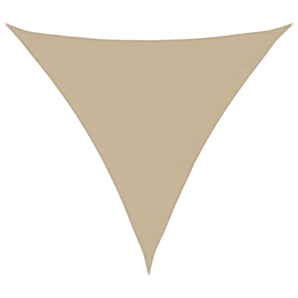 Sonnensegel Oxford-Gewebe Dreieckig 4X5X6,4 M Beige