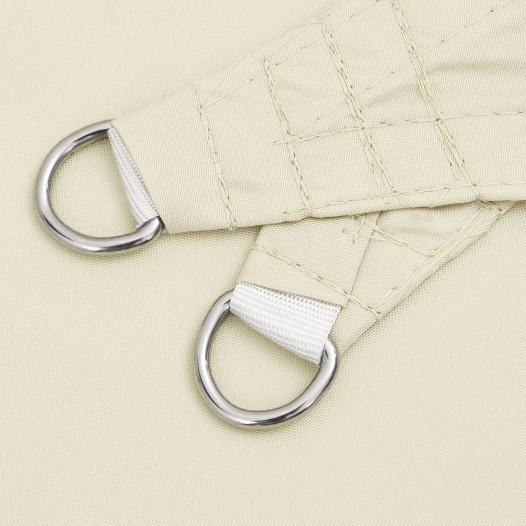 Sonnensegel Oxford-Gewebe Quadratisch 3,6X3,6 M Creme